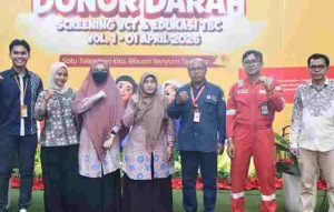 Ratusan Pegawai Kilang Balongan Donorkan Darah